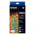 Epson 252XL 1 x Black, Cyan, Magenta, Yellow Ink Cartridge (Original) Epson 252XL 1 x Black, Cyan, Magenta, Yellow Ink Cartridge (Original)
