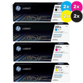 HP 201A Toner Cartridges Value Pack  - Includes: [2 x Black, Cyan, Magenta, Yellow]