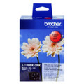 Brother LC39 Black Twin Pack ink cartridges, two black LC39BK-2PK cartridges in blue and white packaging.