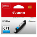 Canon CLI671 Cyan Ink Cart Canon CLI671 Cyan Ink Cart