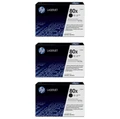 HP 80X Toner Cartridges Value Pack  - Includes: [3 x Black]