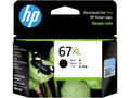 HP Genuine 67XL Black Ink Cartridge HP Genuine 67XL Black Ink Cartridge