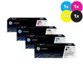 HP 128A Toner Cartridges Value Pack  - Includes: [1 x Black, Cyan, Magenta, Yellow]