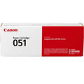 Canon MF269DW Toner Cartridge 051, Genuine Canon product packaging, red and white box design.