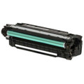 HP 507X Black Toner Cartridge, compatible with LaserJet Pro 500 Color MFP M570dw/FP M575c, from White Box, black with green roller.