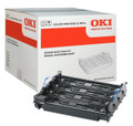 OKI MC362 Original Drum Unit, black, Oki brand, for color printers, replacement imaging drum component.