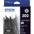 Epson 302 Photo Black Ink Cartridge (Original) Epson 302 Photo Black Ink Cartridge (Original)