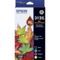 Epson 312XL 1 x Black, Cyan, Magenta, Yellow Ink Cartridge (Original) Epson 312XL 1 x Black, Cyan, Magenta, Yellow Ink Cartridge (Original)