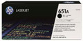 HP Genuine 651A Black Toner Cartridge HP Genuine 651A Black Toner Cartridge