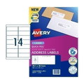 Avery Laser Label L7163 14UP Pk40 Avery Laser Label L7163 14UP Pk40