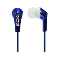 Moki Metallics Earphone Blue Moki Metallics Earphone Blue