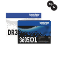 Brother TN3605XXL and DR3605 Cartridge Bundle Brother TN3605XXL and DR3605 Cartridge Bundle