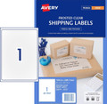 Avery Inkjet Shipping Labels 199.6x289.1mm - Pack of 25 Avery Inkjet Shipping Labels 199.6x289.1mm - Pack of 25
