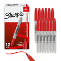 Sharpie Red Fine Point Permanent Marker - Box of 12 Sharpie Red Fine Point Permanent Marker - Box of 12