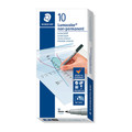 Staedtler Black Non-Perm Marker 1.0mm - Pack of 10 Staedtler Black Non-Perm Marker 1.0mm - Pack of 10