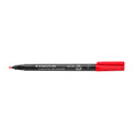 Staedtler 318 Red Fine Permanent Markers Box 10 Staedtler 318 Red Fine Permanent Markers Box 10