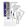 Staedtler Mars 10pc Maths Set - Essential Tools Staedtler Mars 10pc Maths Set - Essential Tools