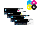 HP 218A Toner Cartridge Bundle Pack [2x Black, Cyan, Magenta, Yellow] (W2180A)