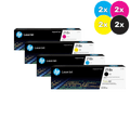 HP 218X (W2180X) Toner Cartridge Bundle Pack [2x Black, Cyan, Magenta, Yellow]