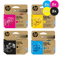 HP 924e Printer Cartridge Bundle - [2 x Cyan, Magenta, Yellow, Black]