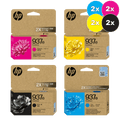 HP 937e Printer Cartridge Bundle - [2 x Cyan, Magenta, Yellow, Black]