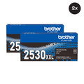 Brother TN-2530XXL Black Toner Cartridge Multipack (2 Pack) Brother TN-2530XXL Black Toner Cartridge Multipack (2 Pack)