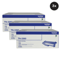 Brother TN-3360 Black Toner Cartridge Multipack (3 Pack Brother TN-3360 Black Toner Cartridge Multipack (3 Pack