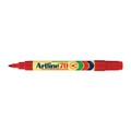 Artline 70 Polyethylene permanent Marker 1.5mm Bullet Red Artline 70 Polyethylene permanent Marker 1.5mm Bullet Red