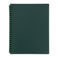 Marbig Refillablelable Display Book 20 Pocket Dark Green Marbig Refillablelable Display Book 20 Pocket Dark Green