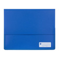 Marbig Polypick A4 Heavy Duty Document Wallet Blue Marbig Polypick A4 Heavy Duty Document Wallet Blue