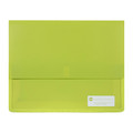 Marbig Polypick A4 Heavy Duty Document Wallet Lime Marbig Polypick A4 Heavy Duty Document Wallet Lime