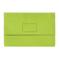 Marbig Slimpick Foolscap Document Wallet Bright Green Marbig Slimpick Foolscap Document Wallet Bright Green