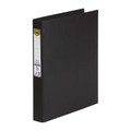 Marbig Ring Binder A4 25mm 3D Polyethylene Black Marbig Ring Binder A4 25mm 3D Polyethylene Black