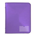 Marbig Zipper Binder with Tech Case 25mm 2 D-Ring Purple
