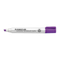 Staedtler Lumocolor purple whiteboard marker, 10 pack, with purple cap and tip visible.