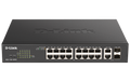 D-Link 18-Port Gigabit Smart Managed PoE Switch with 16 PoE Ports D-Link 18-Port Gigabit Smart Managed PoE Switch with 16 PoE Ports