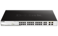D-Link 28-Port Gigabit Smart Managed 370W PoE Switch with 28 RJ45 D-Link 28-Port Gigabit Smart Managed 370W PoE Switch with 28 RJ45