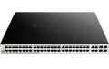 D-Link 52-Port Gigabit Smart Managed PoE Switch with 52 RJ45 ports D-Link 52-Port Gigabit Smart Managed PoE Switch with 52 RJ45 ports