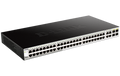 D-Link 52-Port Gigabit Smart Managed PoE Switch with 48 RJ45 and 4 SFP+ 10G Ports D-Link 52-Port Gigabit Smart Managed PoE Switch with 48 RJ45 and 4 SFP+ 10G Ports