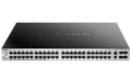 D-Link 54 port Stackable Gigabit PoE Layer 3+ Switch with 6 10GbE ports D-Link 54 port Stackable Gigabit PoE Layer 3+ Switch with 6 10GbE ports