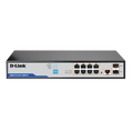 D-Link 10-Port Gigabit Smart Managed PoE+ Switch with 8 Long Reach PoE Ports + 2 SFP Ports D-Link 10-Port Gigabit Smart Managed PoE+ Switch with 8 Long Reach PoE Ports + 2 SFP Ports