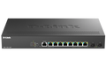 D-LINK 10-Port Multi-Gigabit Smart Managed PoE+ Switch with 8 2.5G PoE+ ports and 2 10G SFP+ ports D-LINK 10-Port Multi-Gigabit Smart Managed PoE+ Switch with 8 2.5G PoE+ ports and 2 10G SFP+ ports