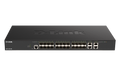 D-Link 28-Port 10 Gigabit Smart Managed Switch with 4 10GBASE-T ports D-Link 28-Port 10 Gigabit Smart Managed Switch with 4 10GBASE-T ports