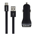 Moki Type C USB Cable + Car Moki Type C USB Cable + Car