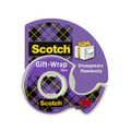 Scotch Giftwrap Tape 15 19mm x 16.5m (Box of 12)