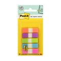 Post-It Flags 5 Colours 12 x 43mm (Pack of 100, Box of 6)