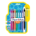 Paper Mate InkJoy ballpoint pens, assorted vibrant colors, 8-pack office supply set, Genuine product.