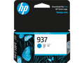 HP 937 Cyan Ink Cartridge (4S6W2NA) HP 937 Cyan Ink Cartridge (4S6W2NA)