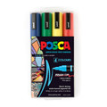 Posca PC-5BR Paint Marker Assorted Pack 4