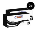 Compatible HP 148X (W1480X) Black 2x Bulk Pack (2 Cartridges)